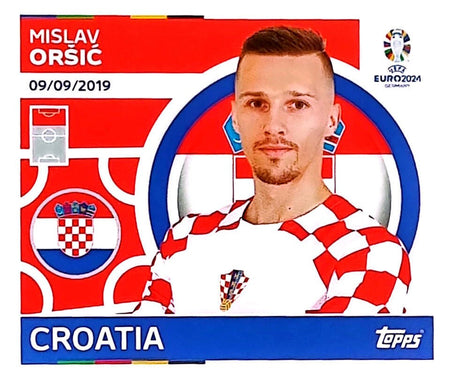 Uefa Euro Germany 2024 CROATIA MISLAV ORSIC Nº 19