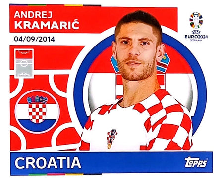 Uefa Euro Germany 2024 CROATIA ANDREJ KRAMARIC Nº 20