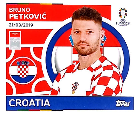 Uefa Euro Germany 2024 CROATIA BRUNO PETKOVIC Nº 21