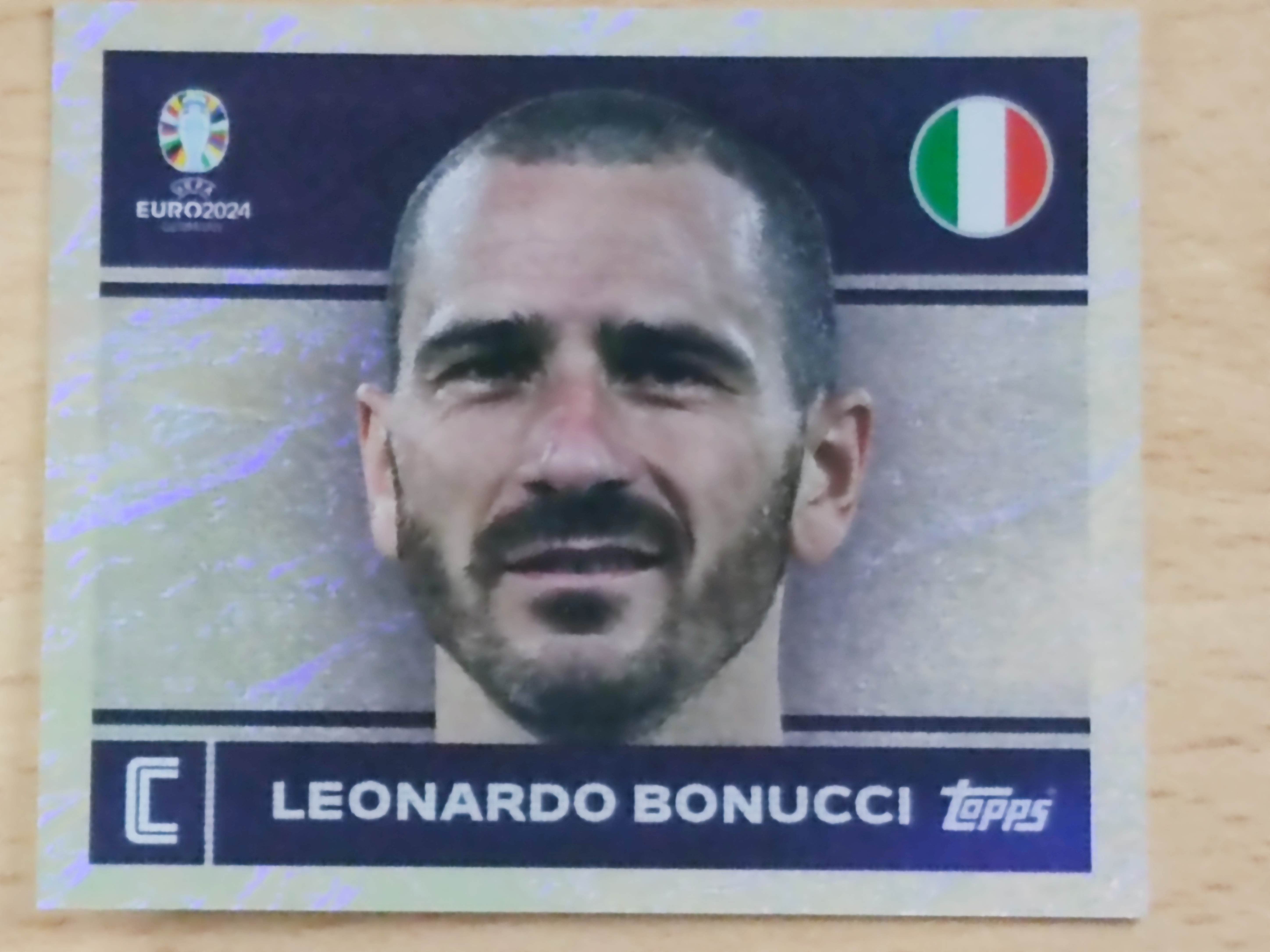 Uefa Euro Germany 2024 ITALY LEONARDO BONUCCI Nº 2