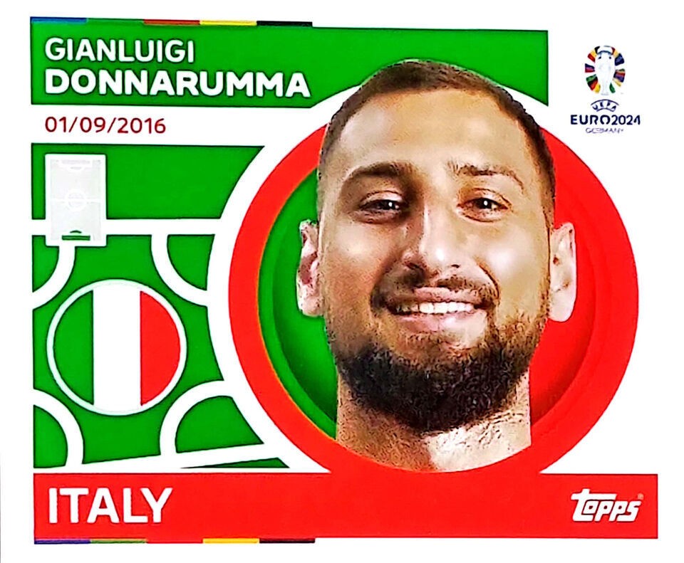 Uefa Euro Germany 2024 ITALY GIANLUIGI DONNARUMMA Nº 4