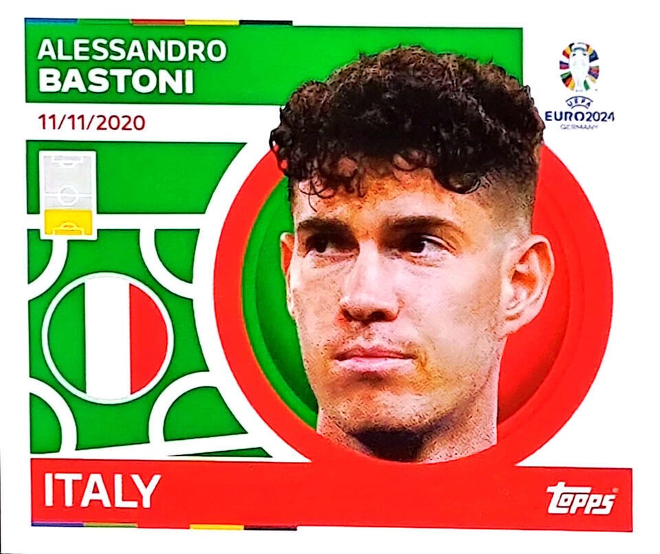 Uefa Euro Germany 2024 ITALY ALESSANDRO BASTONI Nº 9