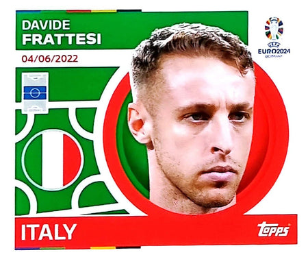 Uefa Euro Germany 2024 ITALY DAVIDE FRATTESI Nº 13