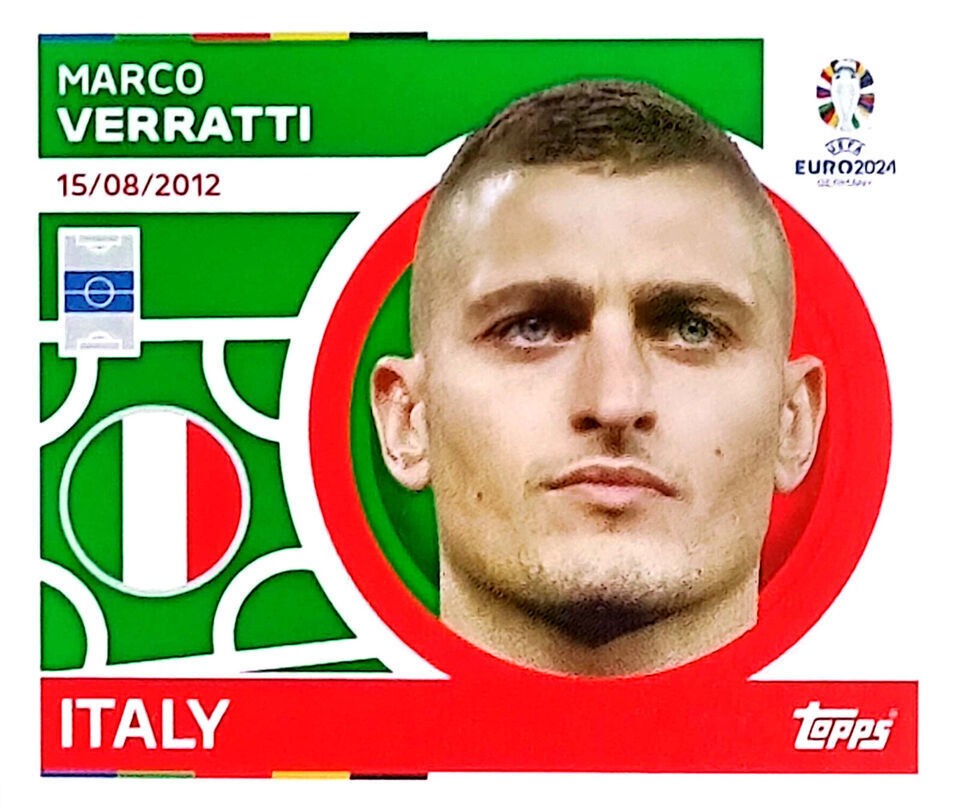 Uefa Euro Germany 2024 ITALY MARCO VERRATTI Nº 15