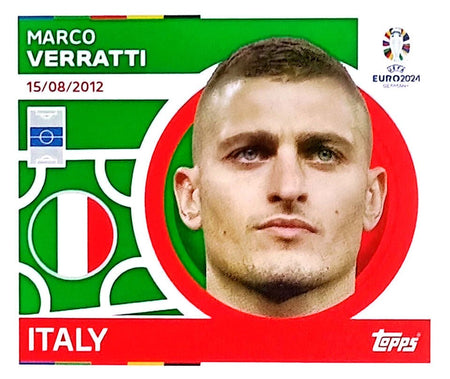 Uefa Euro Germany 2024 ITALY MARCO VERRATTI Nº 15