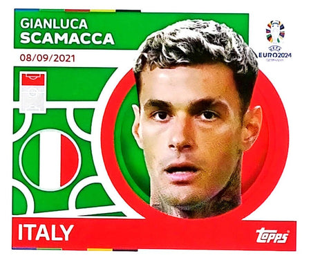 Uefa Euro Germany 2024 ITALY GIANLUCA SCAMACCA Nº 18