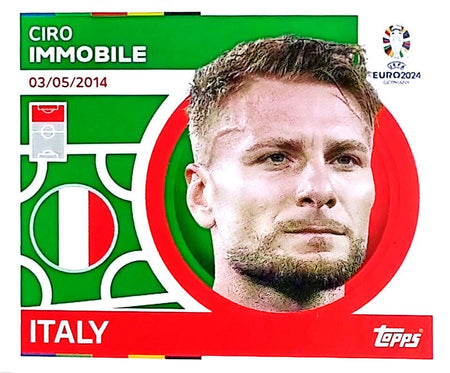 Uefa Euro Germany 2024 ITALY CIRO IMMOBILE Nº 20