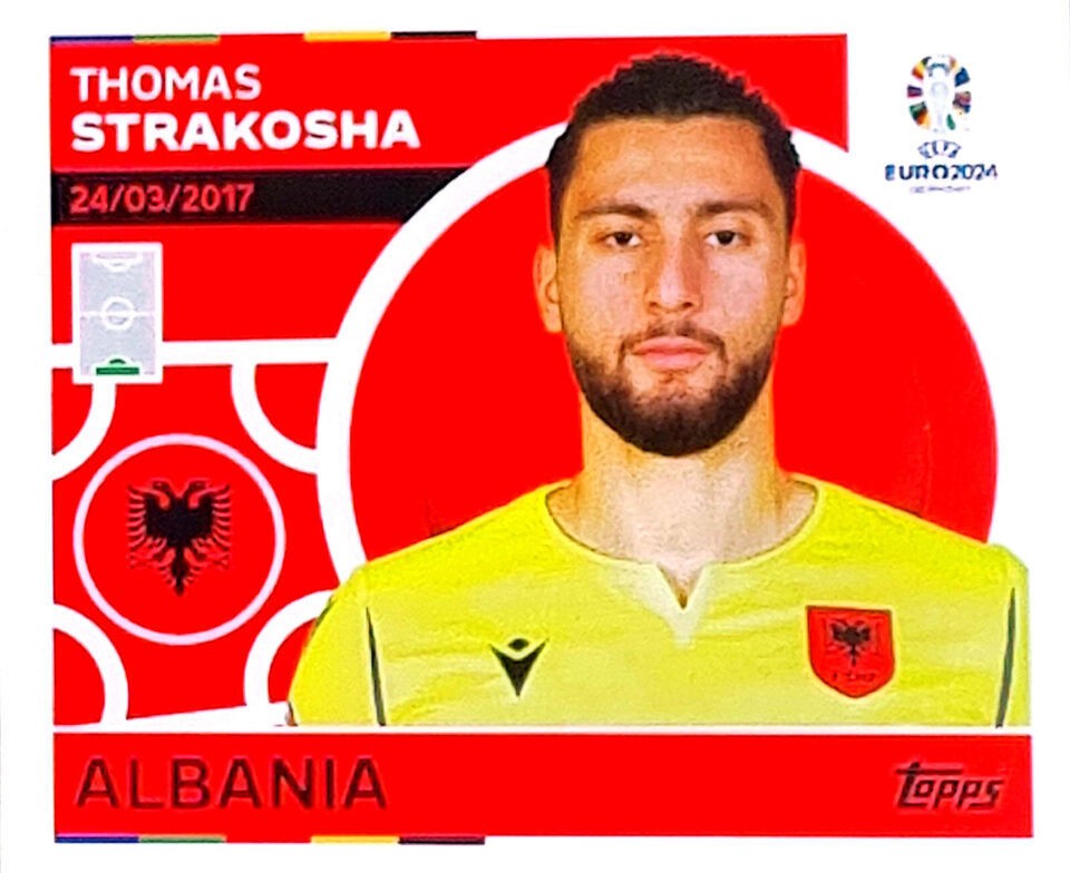Uefa Euro Germany 2024 ALBANIA THOMAS STRAKOSHA Nº 4