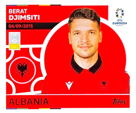 Uefa Euro Germany 2024 ALBANIA BERAT DJIMSITI Nº 6