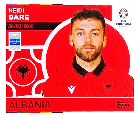 Uefa Euro Germany 2024 ALBANIA KEIDI BARE Nº 10