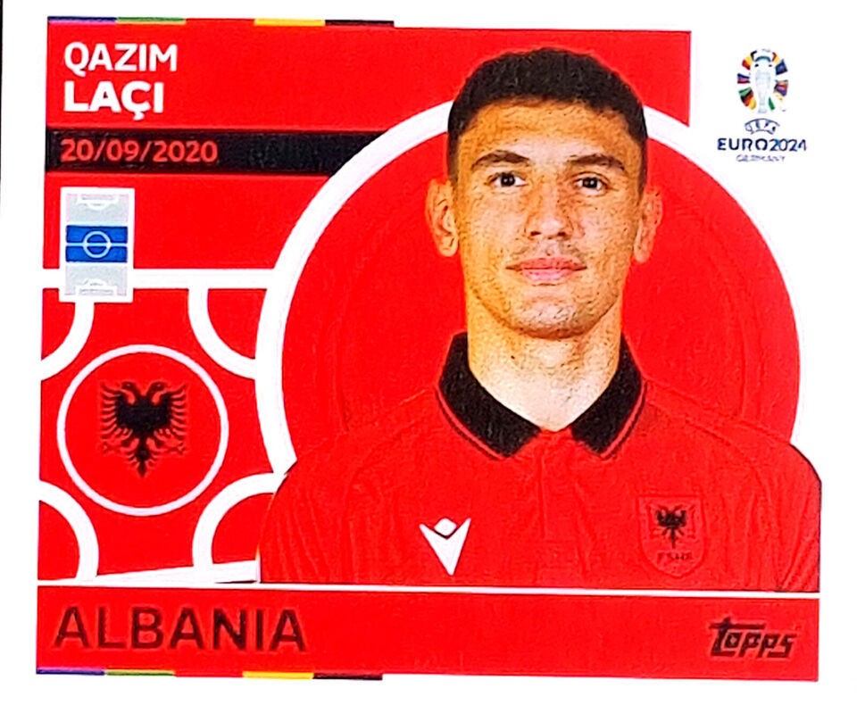 Uefa Euro Germany 2024 ALBANIA QAZIM LACI Nº 12