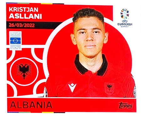 Uefa Euro Germany 2024 ALBANIA KRISTJAN ASLLANI Nº 13