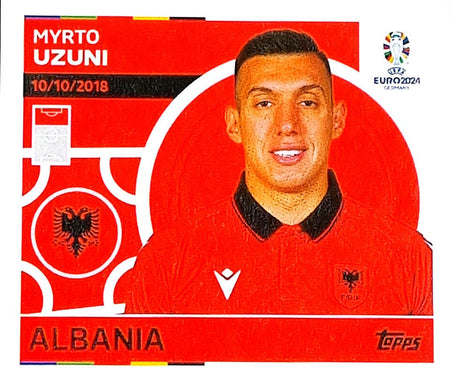 Uefa Euro Germany 2024 ALBANIA MYRTO UZUNI Nº 17