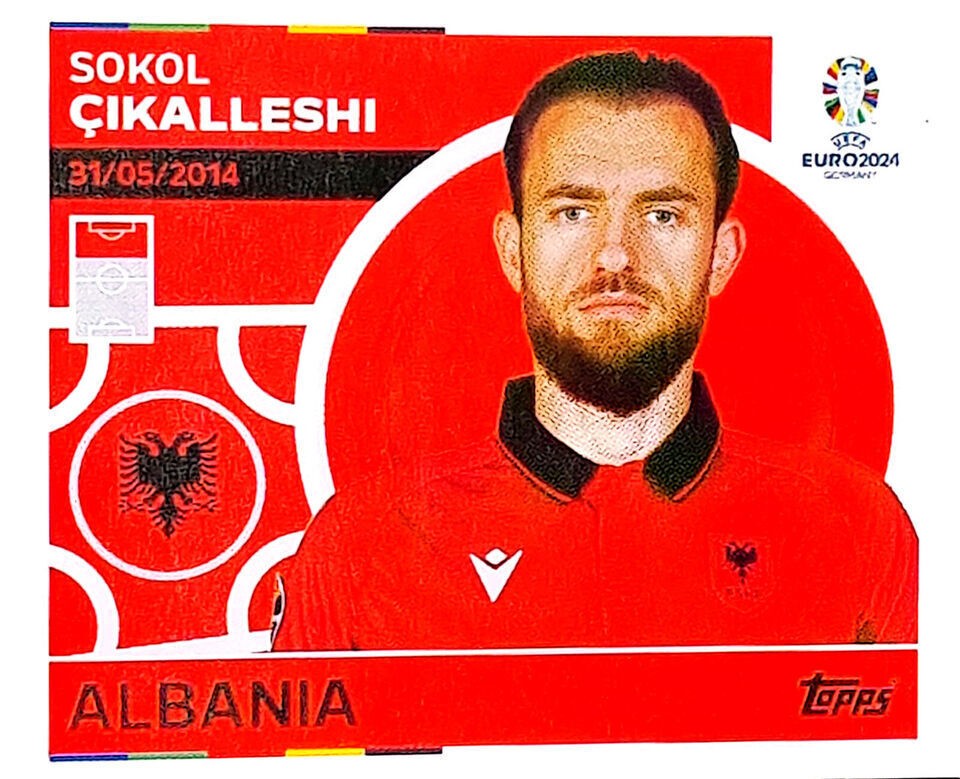 Uefa Euro Germany 2024 ALBANIA SOKOL CIKALLESHI Nº 18