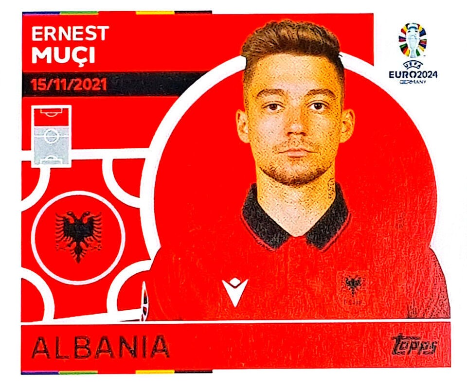 Uefa Euro Germany 2024 ALBANIA ERNEST MUCI Nº 19