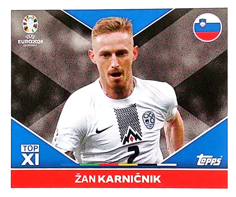Uefa Euro Germany 2024 GRUPO C ZAN KARNICNIK Nº SVN TOP 1