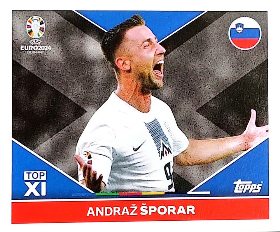 Uefa Euro Germany 2024 GRUPO C ANDRAZ SPORAR Nº SVN TOP 2