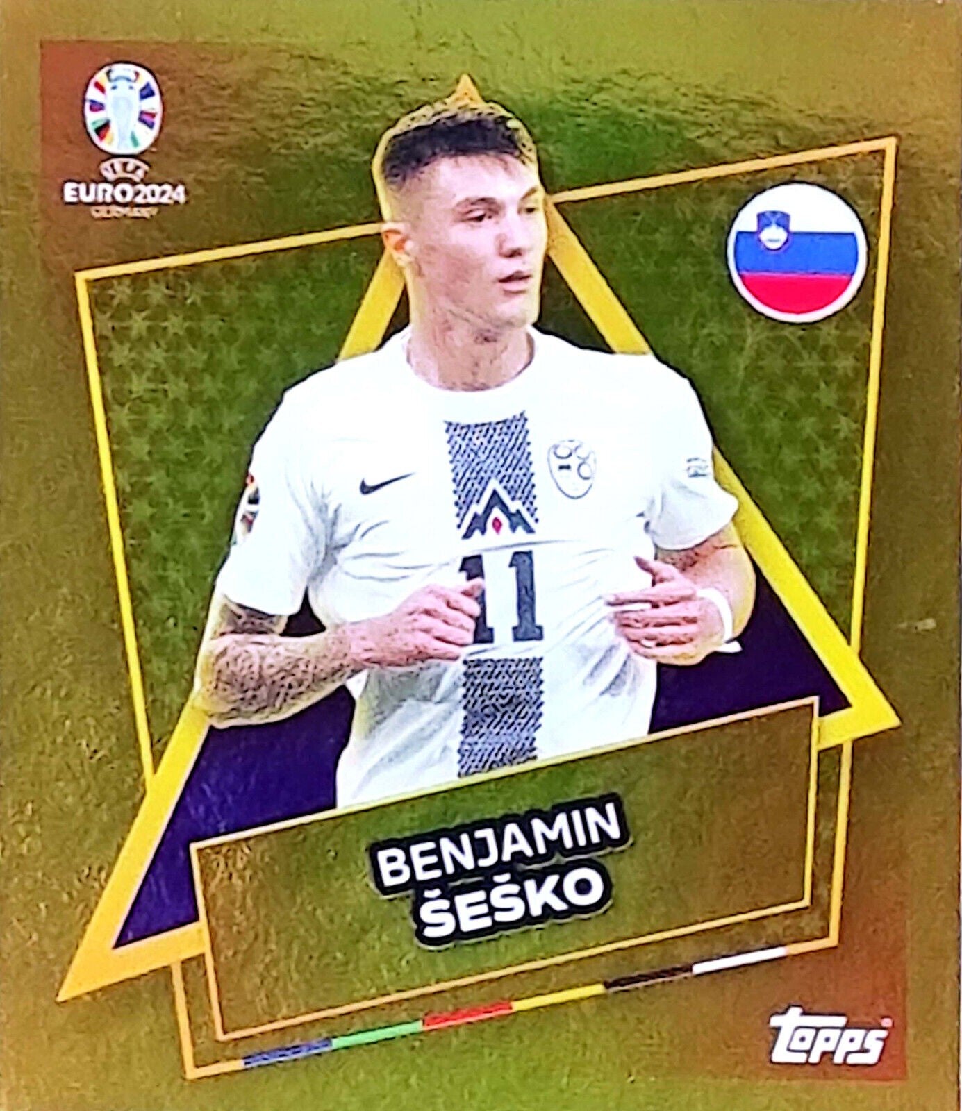 Uefa Euro Germany 2024 GRUPO C BENJAMIN SESKO Nº SVN SP
