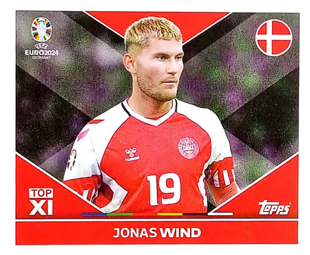 Uefa Euro Germany 2024 GRUPO C JONAS WIND Nº DEN TOP 2