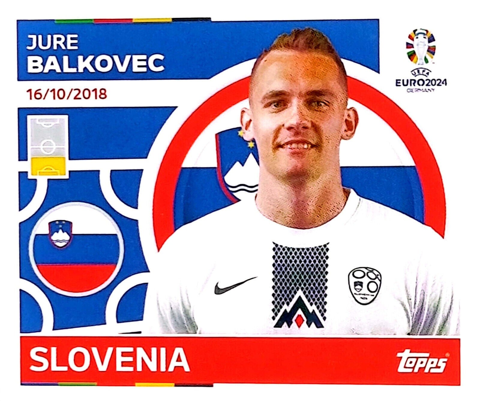 Uefa Euro Germany 2024 SLOVENIA JURE BALKOVEC Nº 5