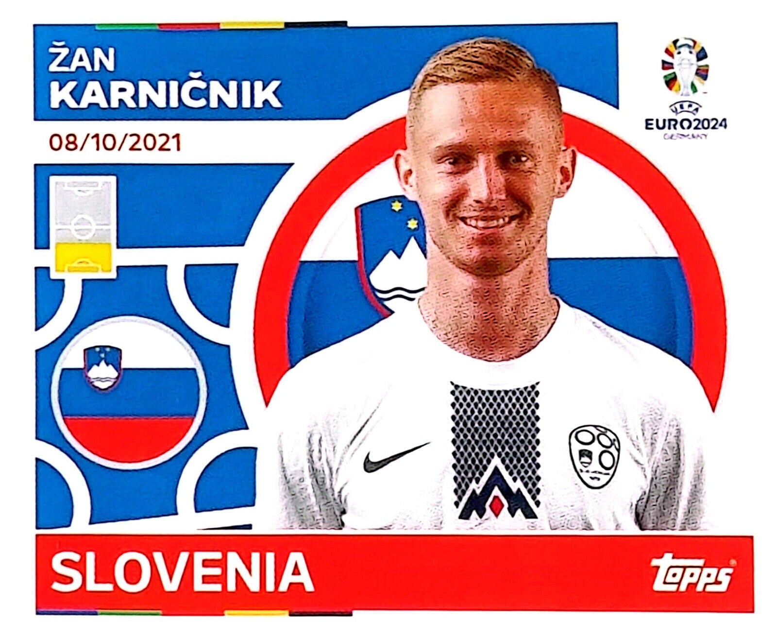 Uefa Euro Germany 2024 SLOVENIA ZAN KARNICNIK Nº 7