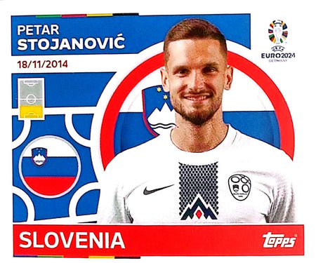 Uefa Euro Germany 2024 SLOVENIA PETAR STOJANOVIC Nº 8