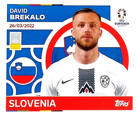 Uefa Euro Germany 2024 SLOVENIA DAVID BREKALO Nº 9