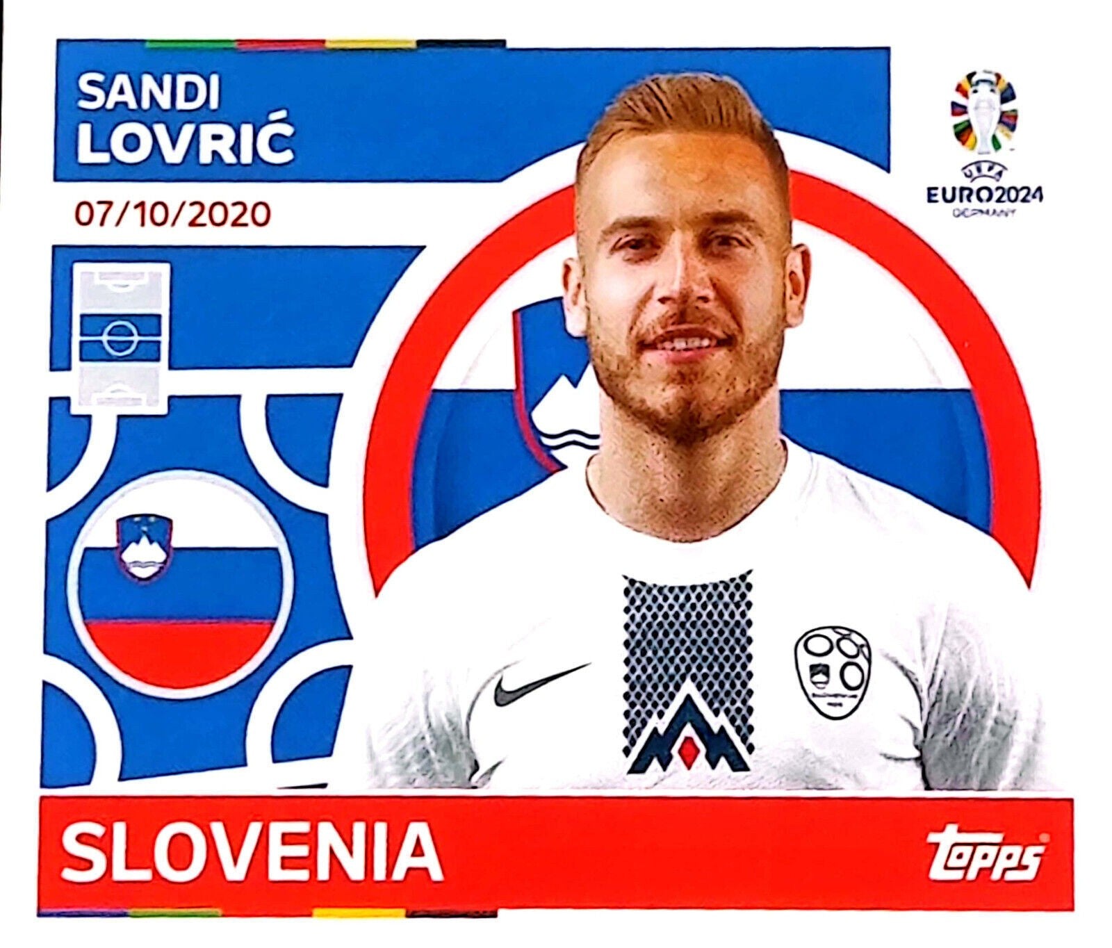 Uefa Euro Germany 2024 SLOVENIA SANDI LOVRIC Nº 12