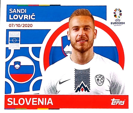 Uefa Euro Germany 2024 SLOVENIA SANDI LOVRIC Nº 12