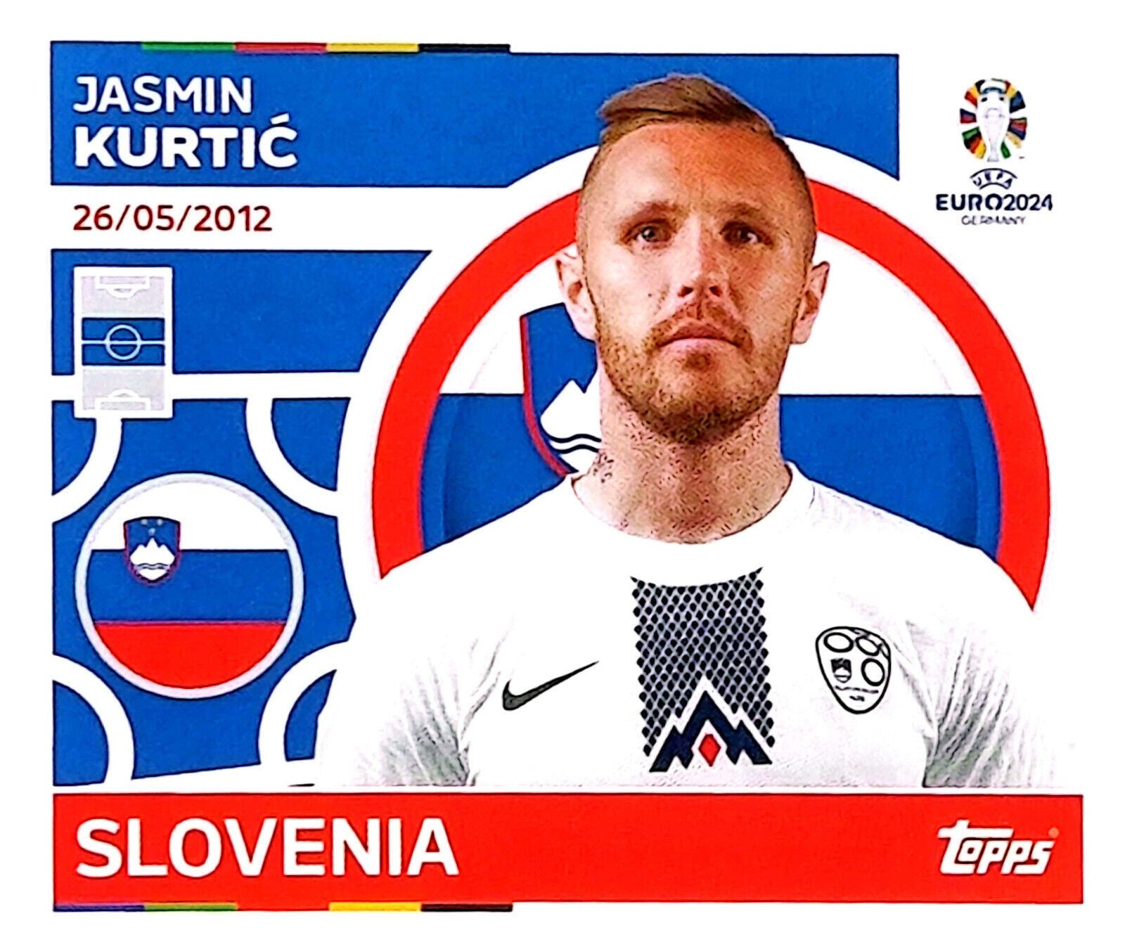 Uefa Euro Germany 2024 SLOVENIA JASMIN KURTIC Nº 14