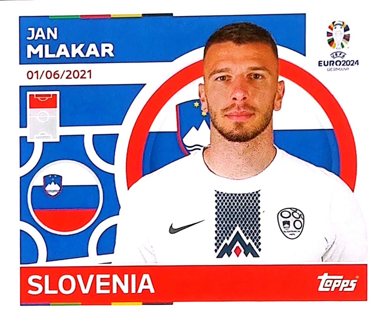 Uefa Euro Germany 2024 SLOVENIA JAN MLAKAR Nº 18