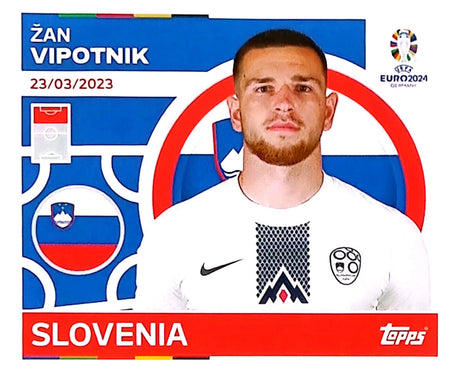 Uefa Euro Germany 2024 SLOVENIA ZAN VIPOTNIK Nº 19