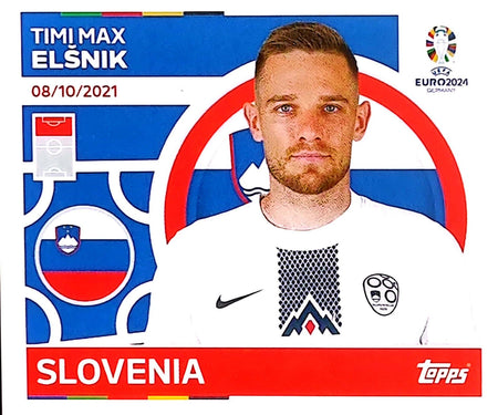 Uefa Euro Germany 2024 SLOVENIA TIMI MAX ELSNIK Nº 21