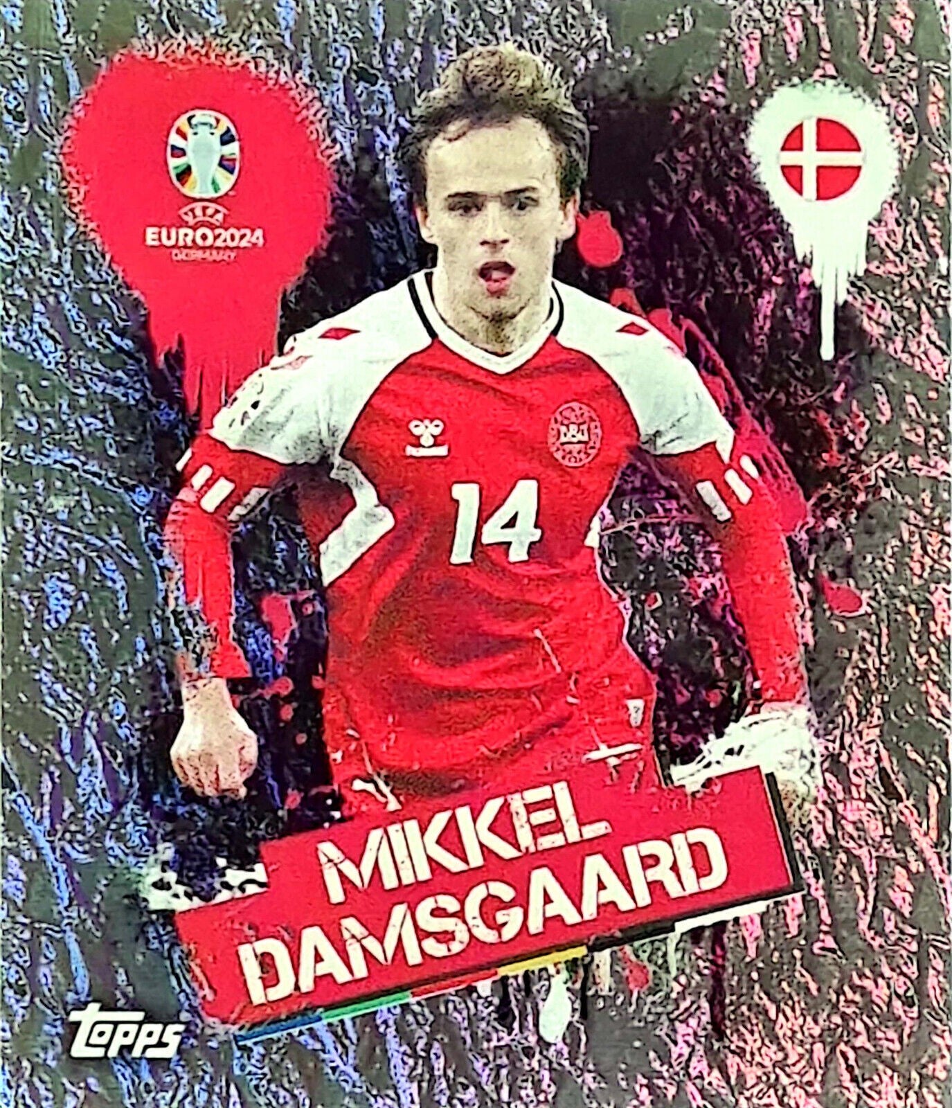 Uefa Euro Germany 2024 DENMARK MIKKEL DAMSGAARD Nº 3
