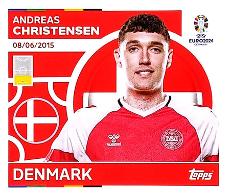 Uefa Euro Germany 2024 DENMARK ANDREAS CHRISTENSEN Nº 5