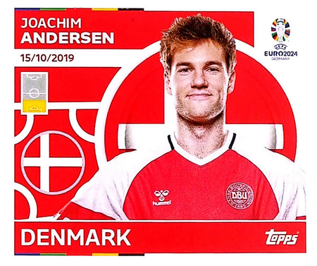 Uefa Euro Germany 2024 DENMARK JOACHIM ANDERSEN Nº 7