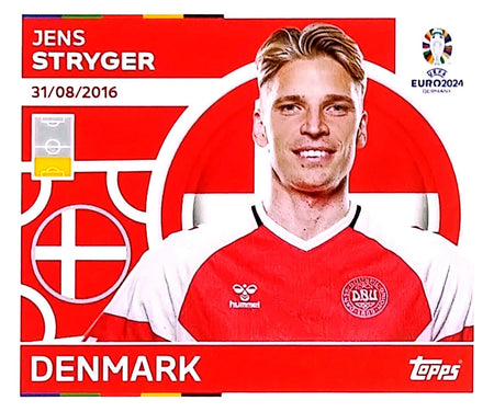 Uefa Euro Germany 2024 DENMARK JENS STRYGER Nº 9