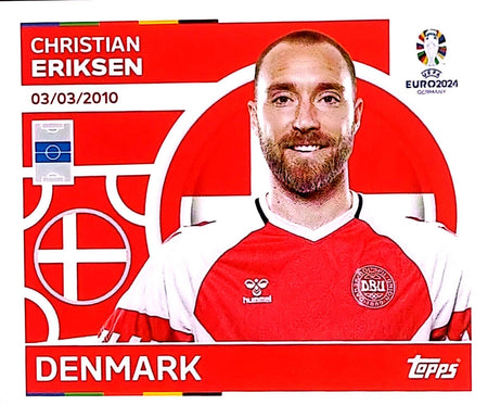 Uefa Euro Germany 2024 DENMARK CHRISTIAN ERIKSEN Nº 13