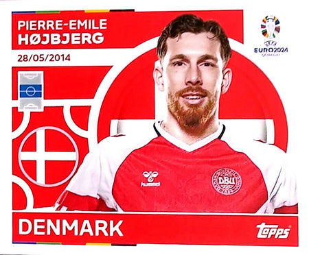 Uefa Euro Germany 2024 DENMARK PIERRE-EMILE HOJBJERG Nº 16