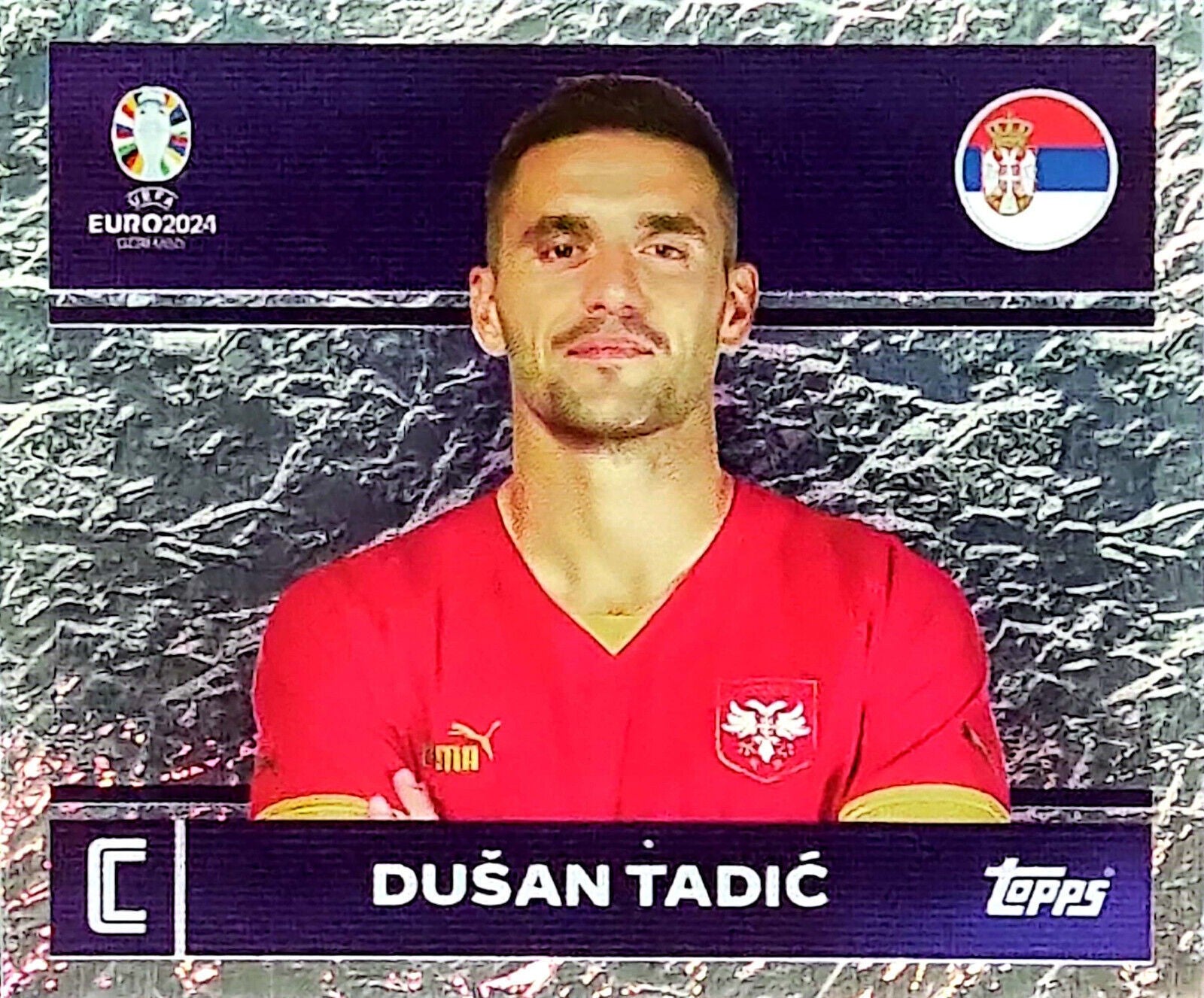 Uefa Euro Germany 2024 SERBIA DUSAN TADIC Nº 2