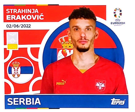 Uefa Euro Germany 2024 SERBIA STRAHINJA ERAKOVIC Nº 9