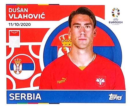 Uefa Euro Germany 2024 SERBIA DUSAN VLAHOVIC Nº 21