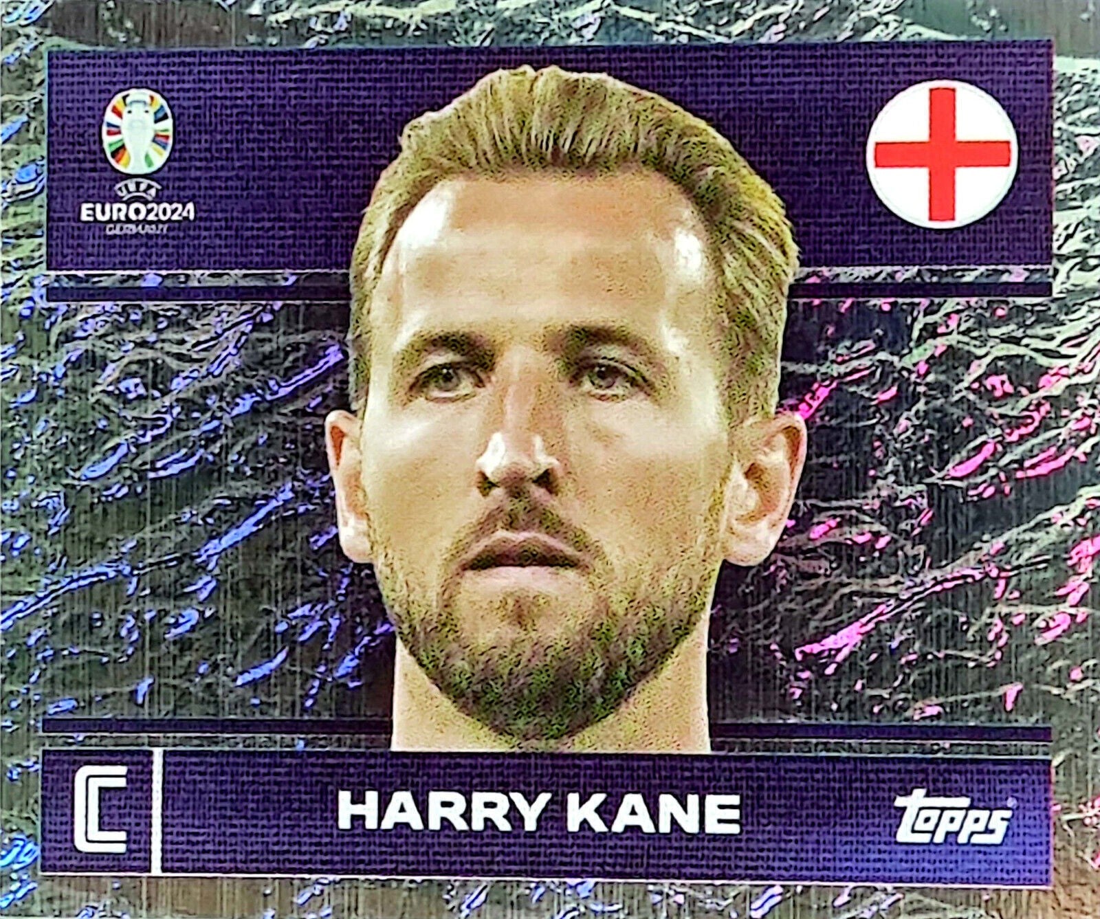 Uefa Euro Germany 2024 ENGLAND HARRY KANE Nº 2