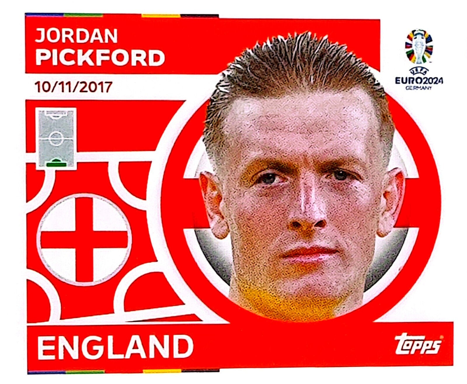 Uefa Euro Germany 2024 ENGLAND JORDAN PICKFORD Nº 4