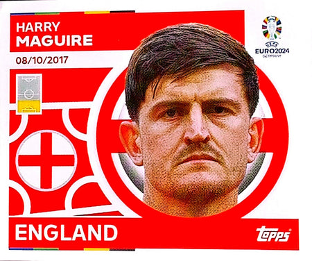 Uefa Euro Germany 2024 ENGLAND HARRY MAGUIRE Nº 6