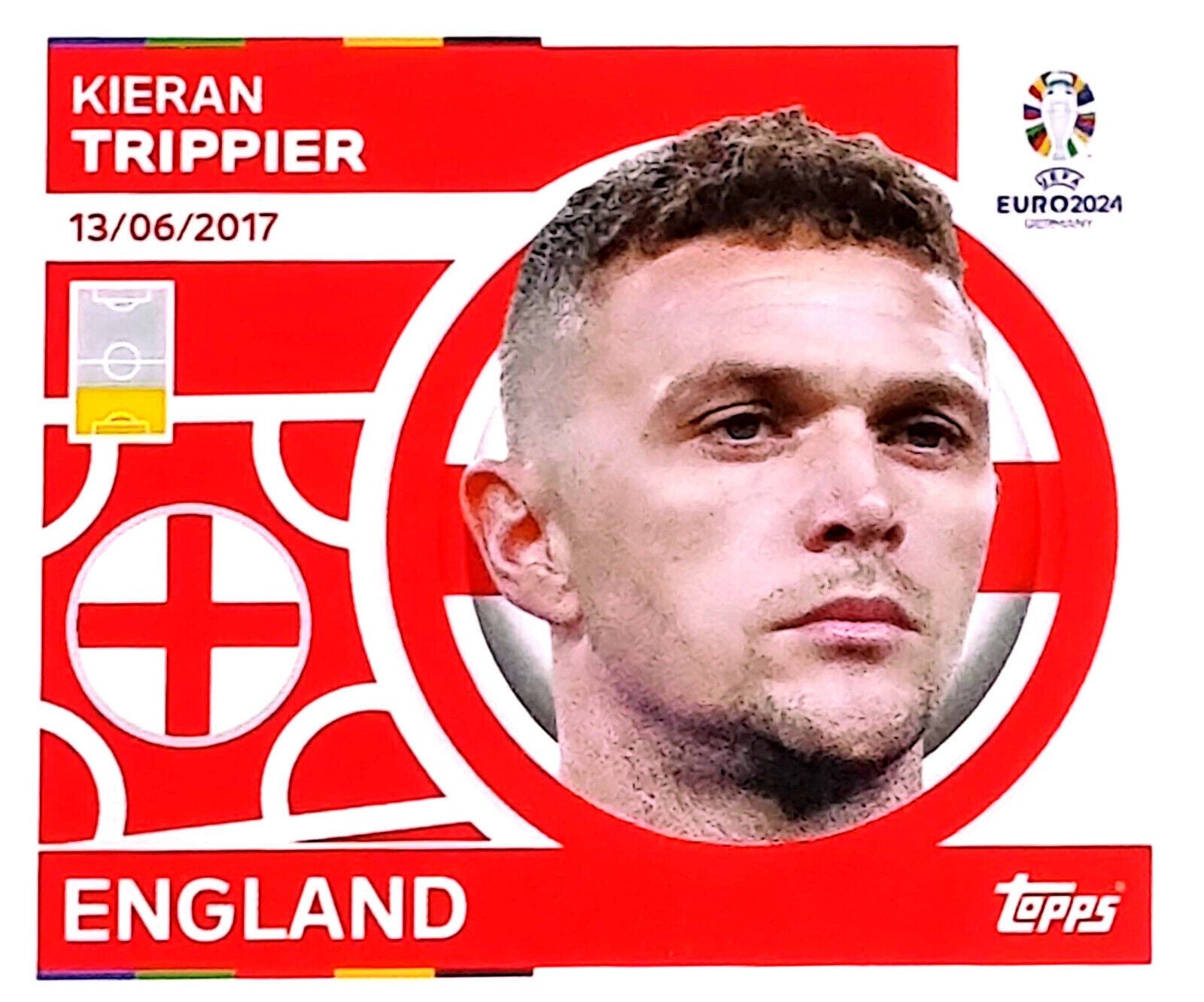 Uefa Euro Germany 2024 ENGLAND KIERAN TRIPPIER Nº 7