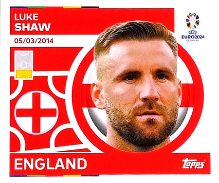 Uefa Euro Germany 2024 ENGLAND LUKE SHAW Nº 8