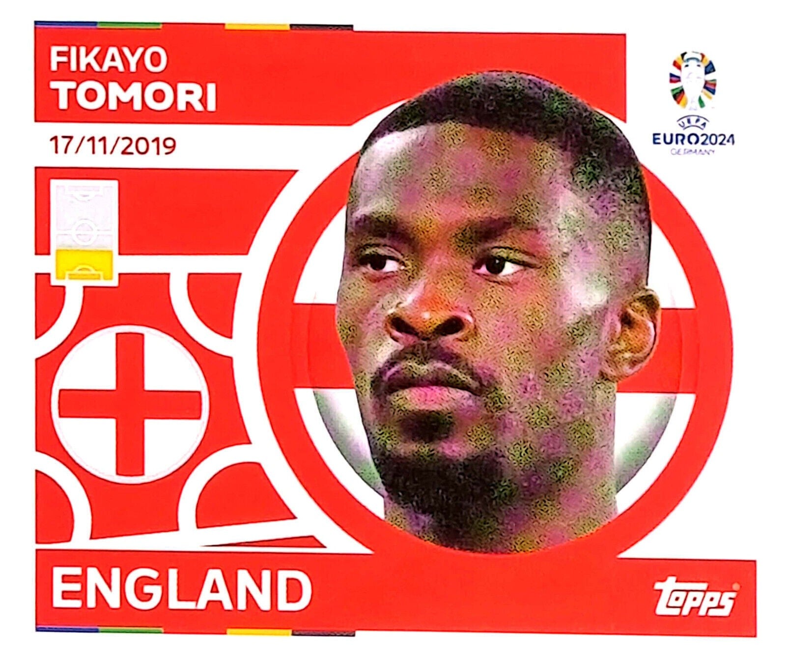 Uefa Euro Germany 2024 ENGLAND FIKAYO TOMORI Nº 11