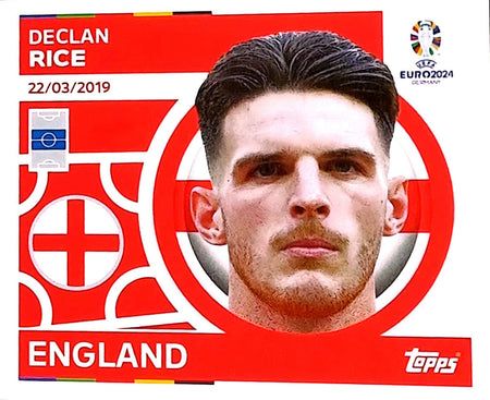 Uefa Euro Germany 2024 ENGLAND DECLAN RICE Nº 14