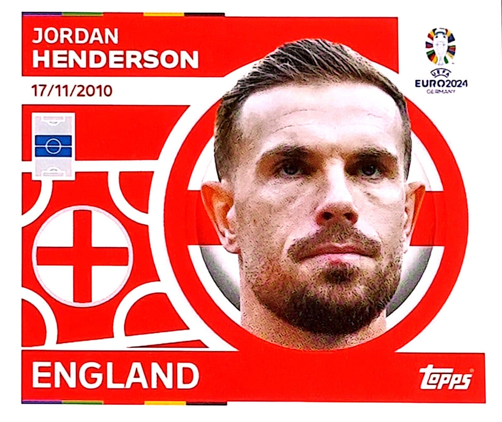 Uefa Euro Germany 2024 ENGLAND JORDAN HENDERSON Nº 15